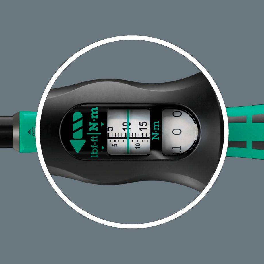 WERA WERA.05075694001 Sleutel: dynamometrische; 299mm; 2,5÷25Nm; Houder: zeshoekig; 1/4" - 1 stuk-4