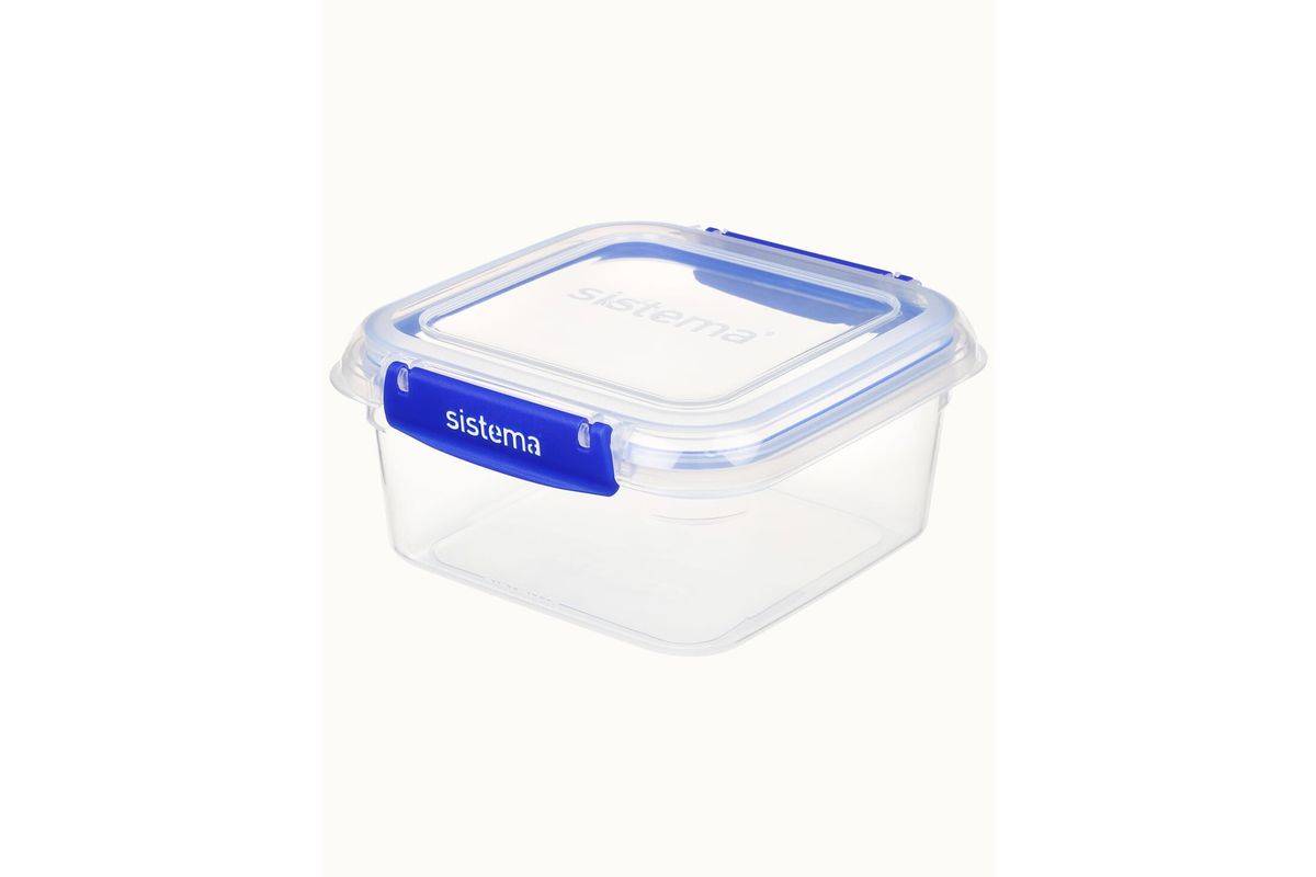 Sistema 881650 Opbergdoos, vierkante container, 1,15 l, transparant, 1 stuk-1