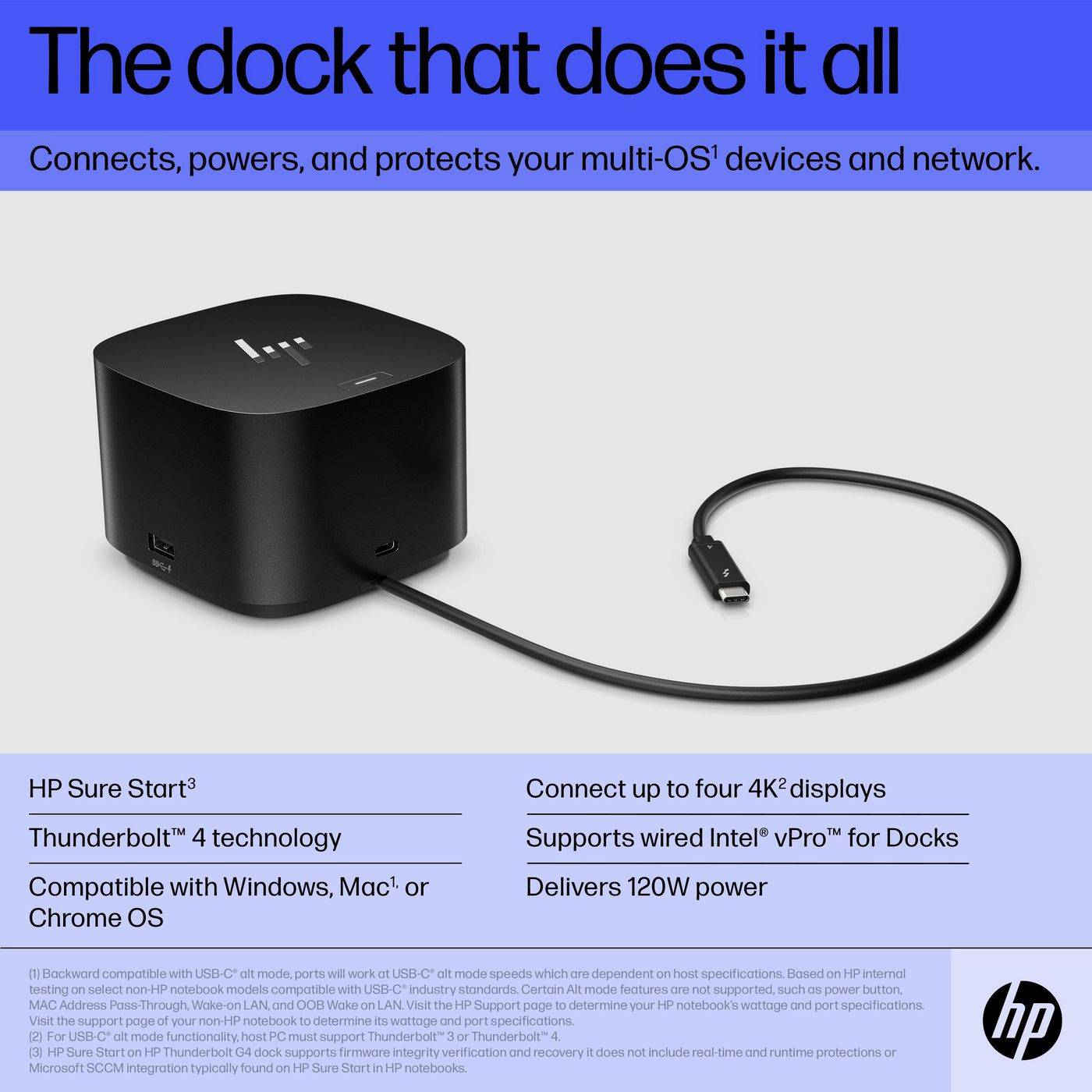 Symboolafbeelding voor HP Thunderbolt Dock 120W G4