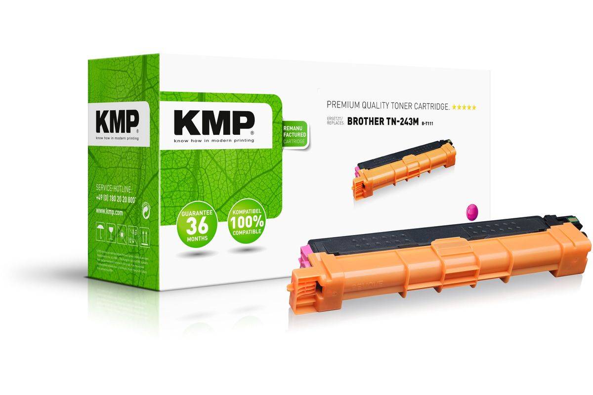 KMP 1268,0006 tonercartridge 1 stuk(s) Compatibel met magenta-0