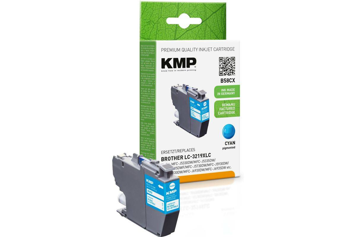 KMP 1538,4003 inktcartridge 1 stuk(s) Compatible Hoog (XL) rendement Cyaan-0