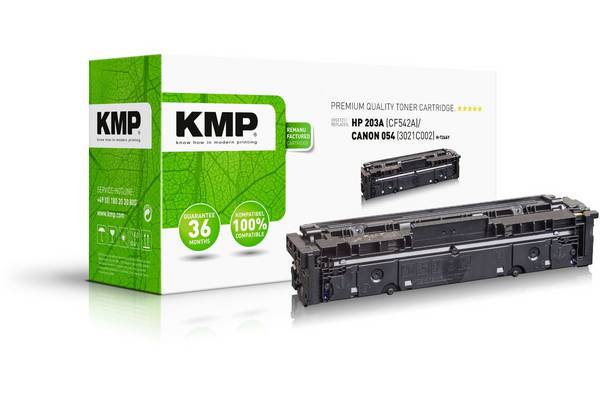 KMP Toner HP CF542A geel 1300 S. H-T246Y gereviseerd