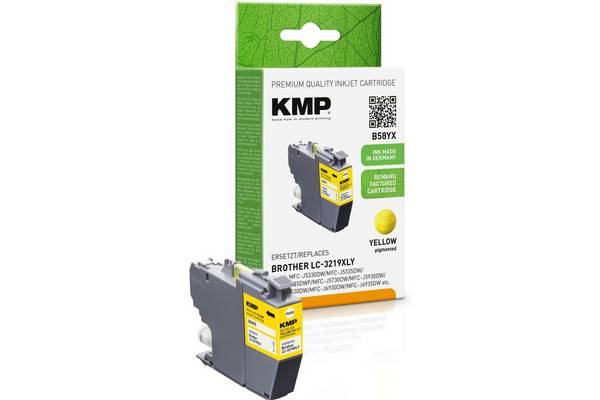 KMP 1538,4009 inktcartridge 1 stuk(s) Compatibel Hoog (XL) rendement Geel