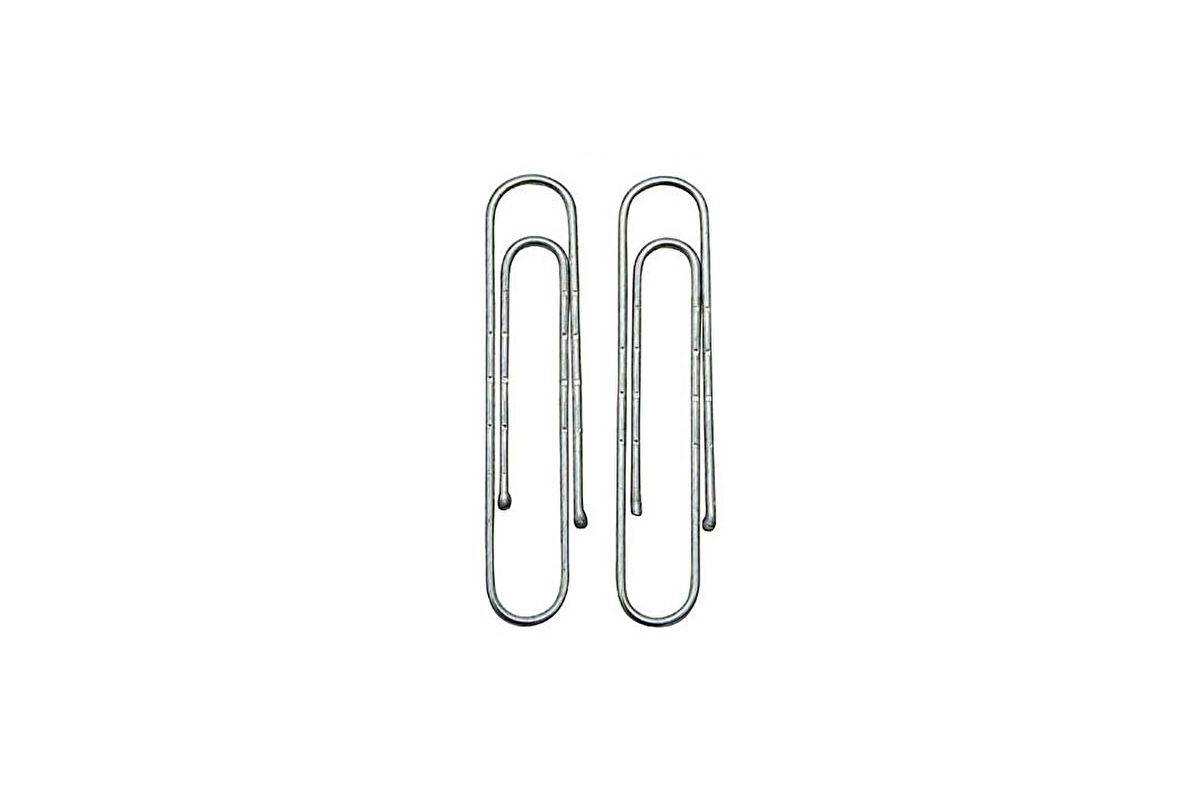 WEDO paperclips 50 mm Norica 580 golfkarton, 100 stuks.-0