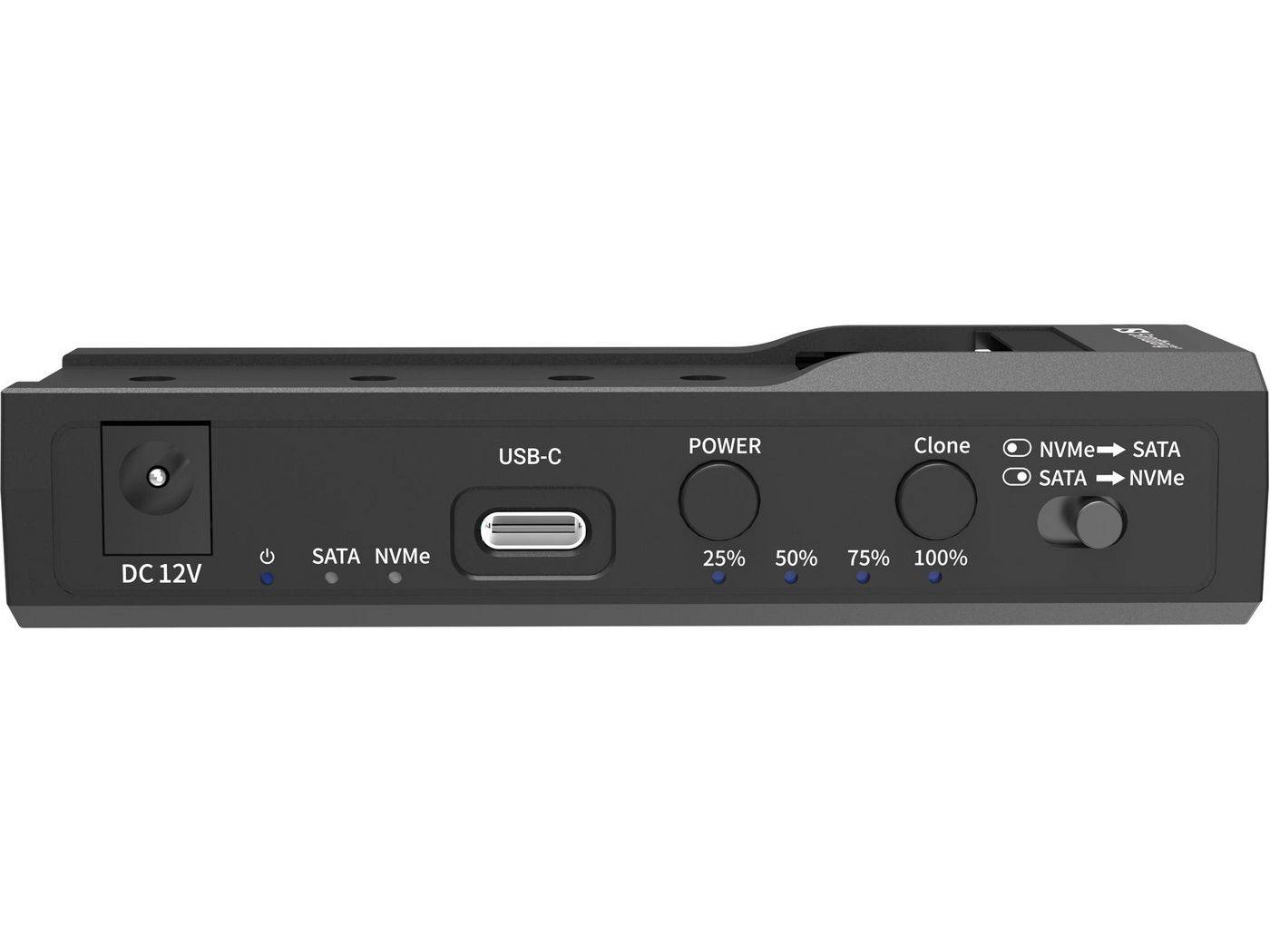 Sandberg USB 3.2 Cloner en Dock voor M2 + NVMe + SATA-3