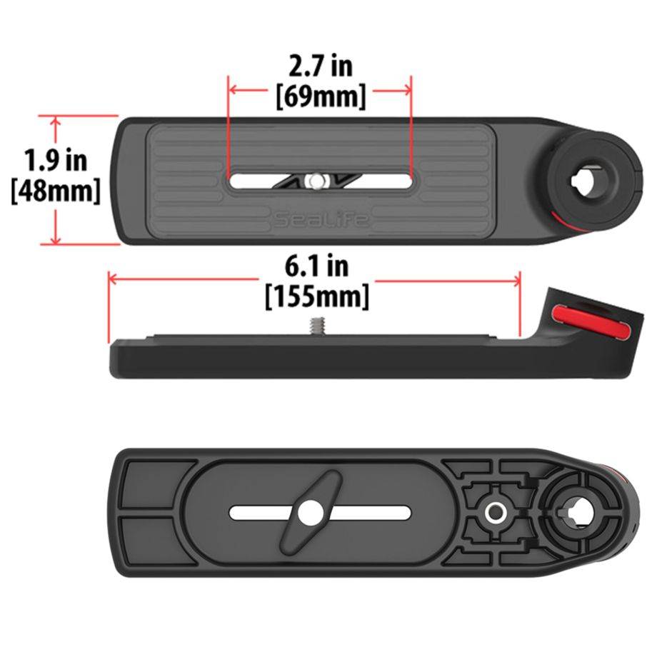Sealife Flex Connect Rail met flexibele arm en handgreepset (SLKIT02)-2