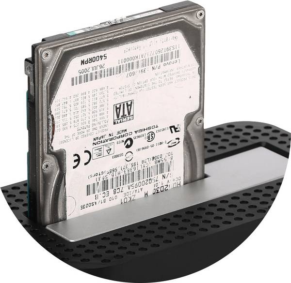 LOGON DOCKINGSTATION USB 2.0 VOOR 2,5/3,5" SATA-HDD