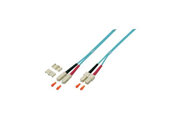 EFB Elektronik O0318.15 InfiniBand en Glasvezelkabel 15 m SC Turkoois