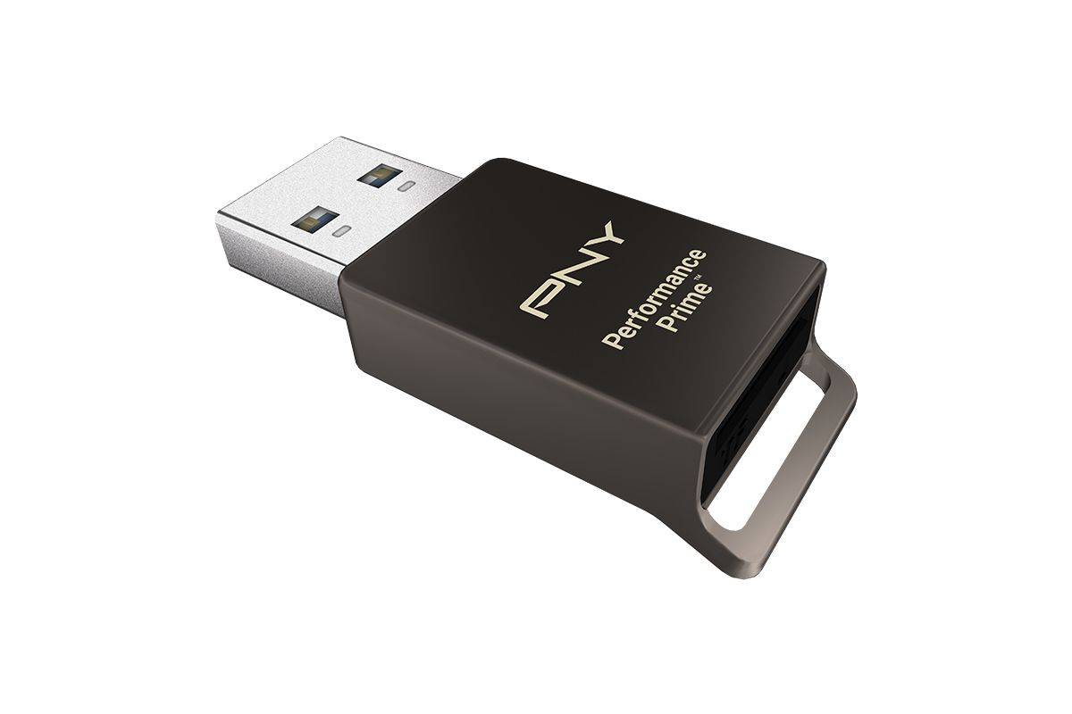 PNY Performance Prime geheugenkaartlezer USB 3.2 Gen 1 (3.1 Gen 1) Type-A Zwart-2