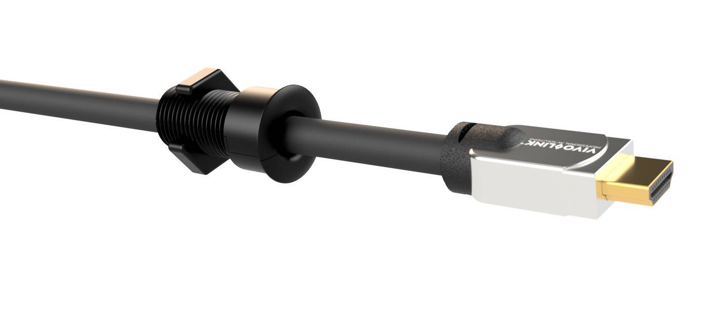 Vivolink Oplossing voor kabels deurbureau 35mm zwart-2