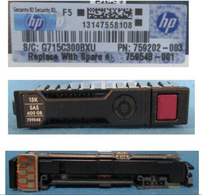 Hewlett Packard Enterprise 600GB hot-pluggable SAS-harde schijf-1