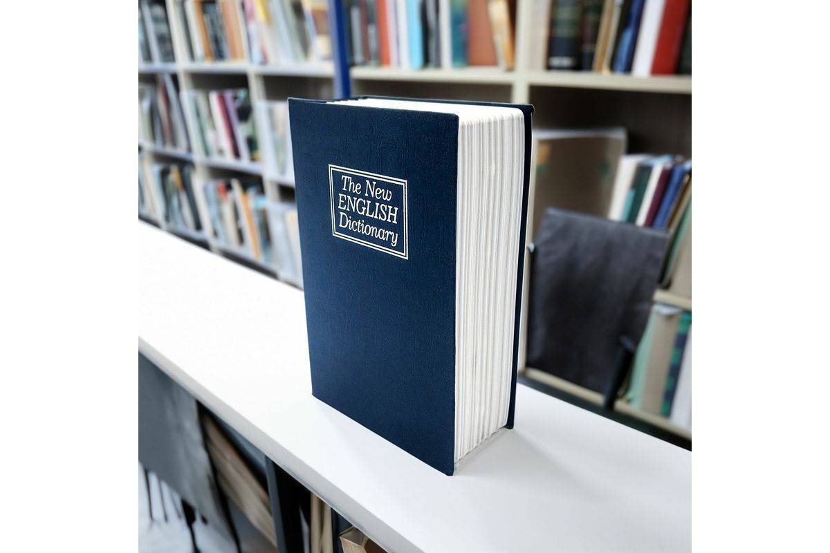 Mad Monkey Books Tresor Draagbare kluis Blauw-0