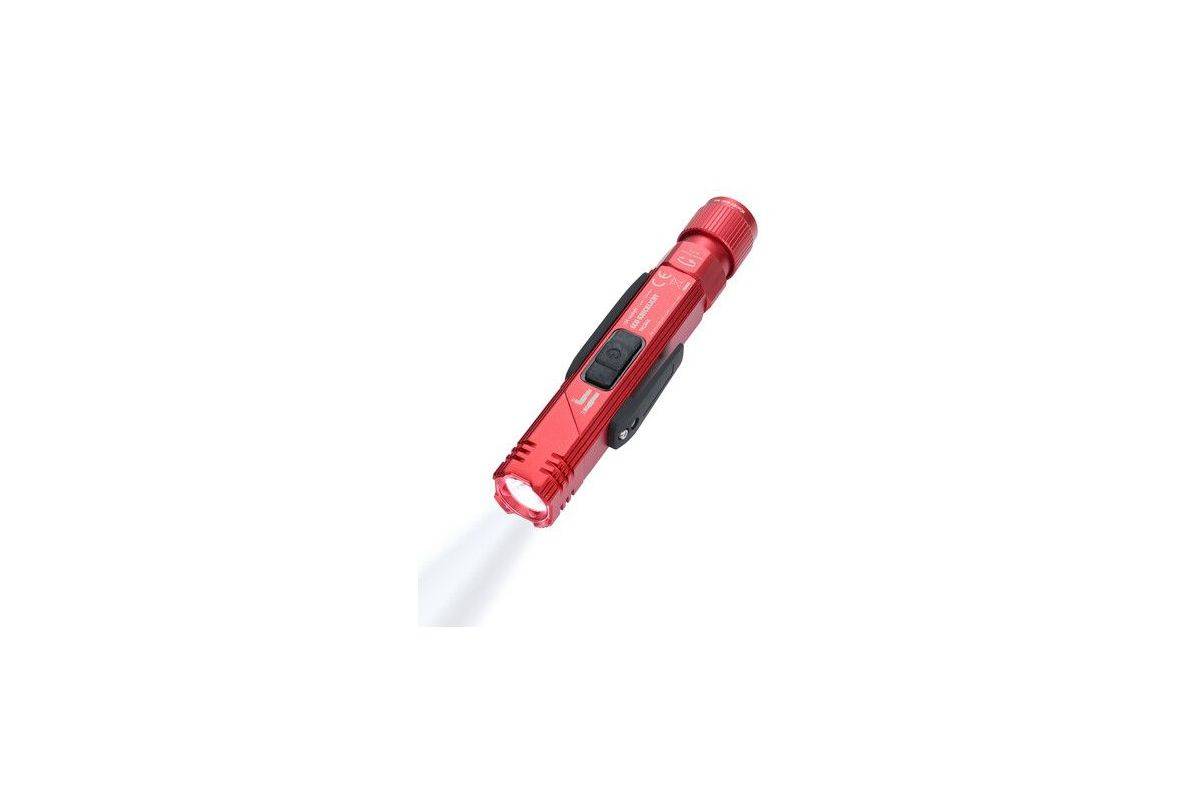 TROIKA ECO Glow Stick Rood Handzaklamp + hoofdbandzaklamp COB LED-1