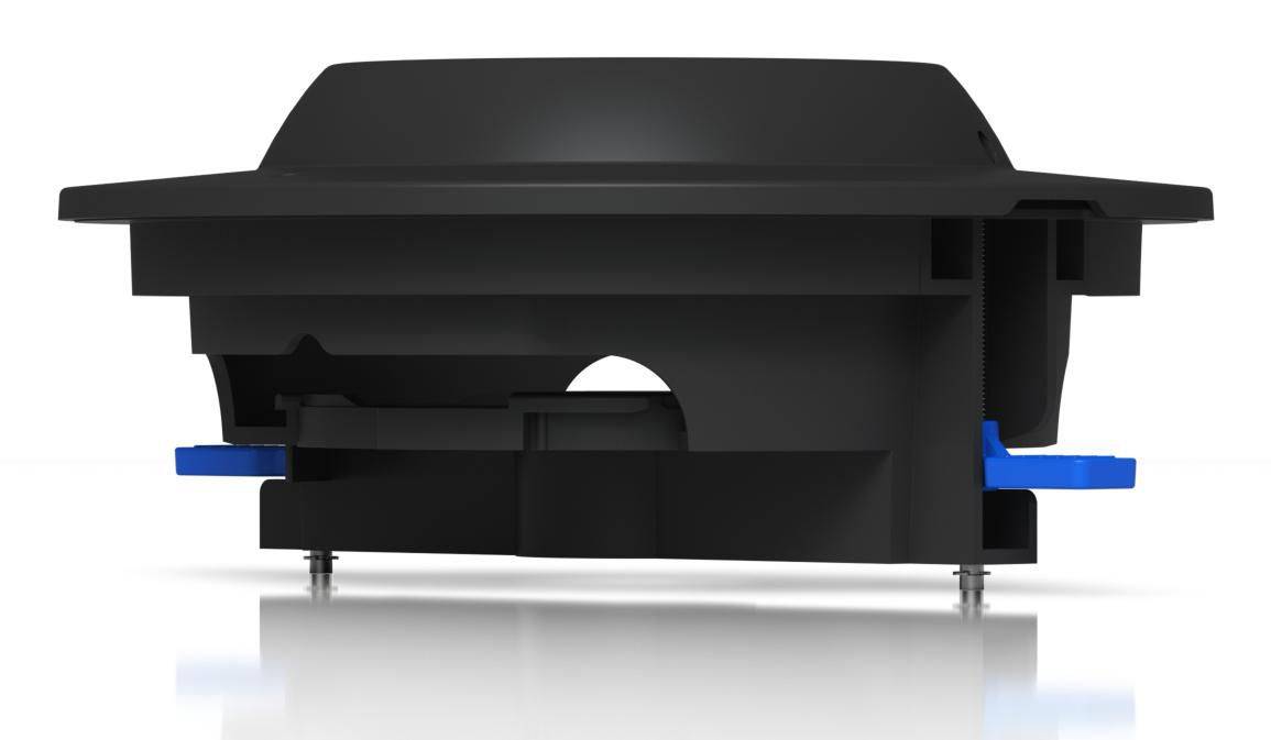 Ubiquiti AI Dome Camera inbouwmodel, zwart, polycarbonaat, voor UVC-AI-Dome-1