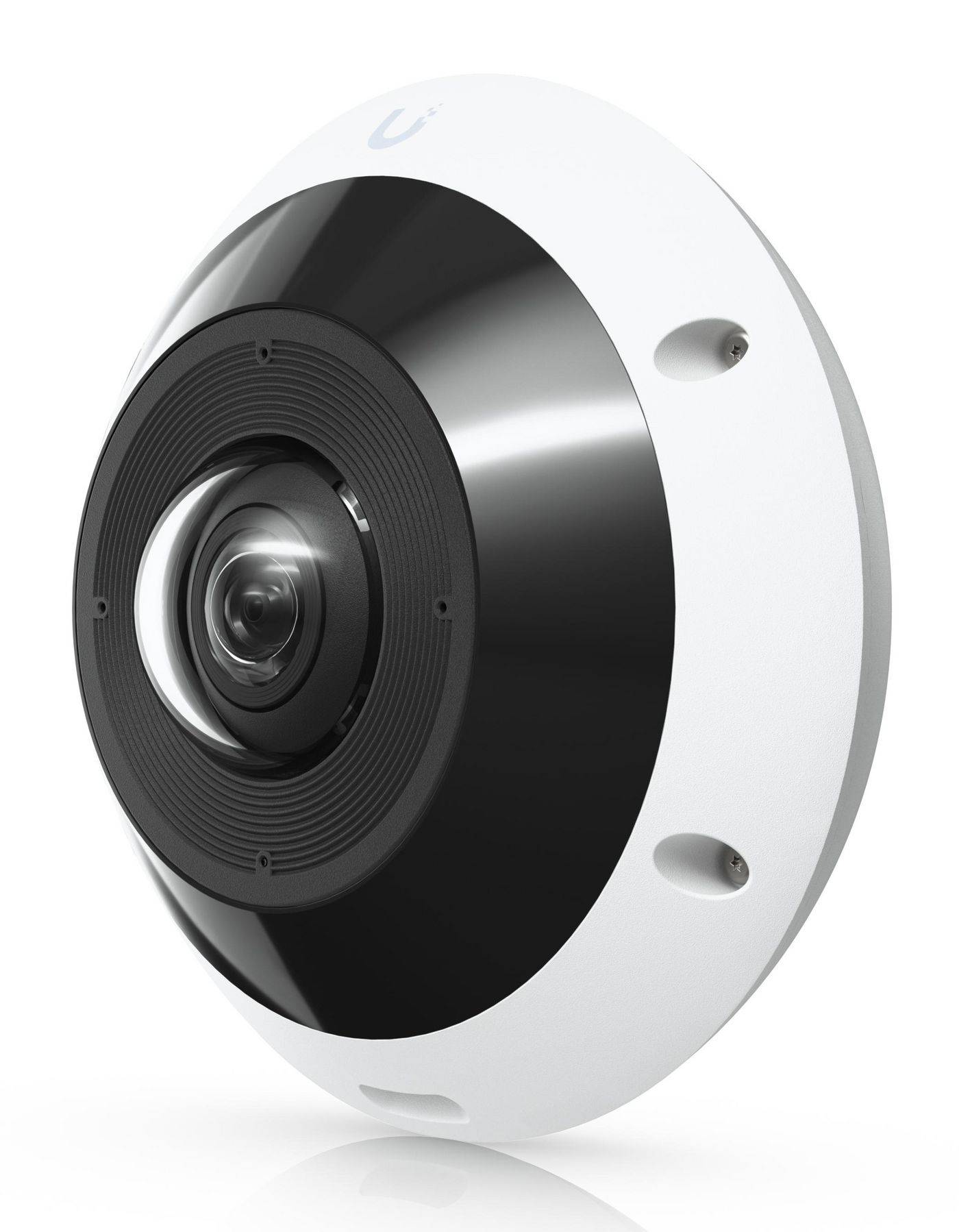 Ubiquiti 1/1.6" 12MP 3504 x 3504 (1:1), fisheye-lens, IR-LED-verlichting en IR-filter, IP66, IK10, MicroSD-kaart, 10/100-1