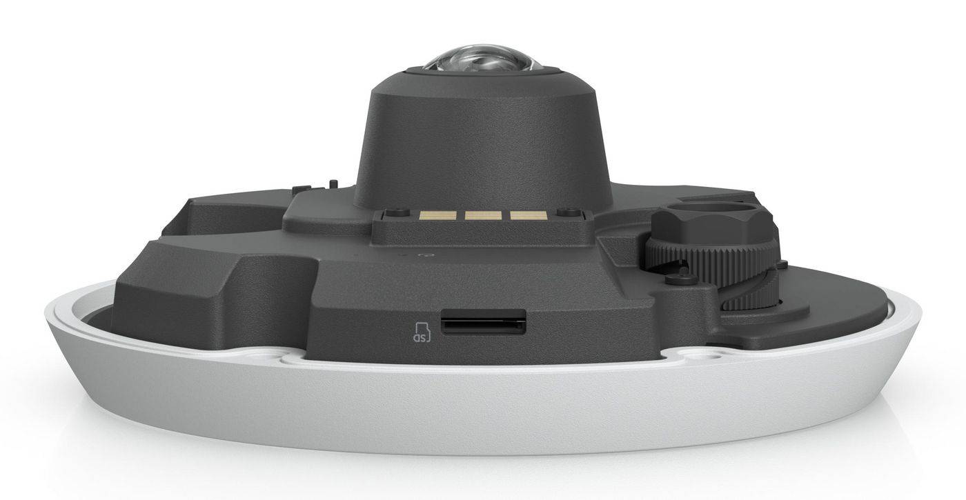 Symboolafbeelding voor Ubiquiti 1/1.6" 12MP 3504 x 3504 (1:1), fisheye-lens, IR-LED-verlichting en IR-filter, IP66, IK10, MicroSD-kaart, 10/100