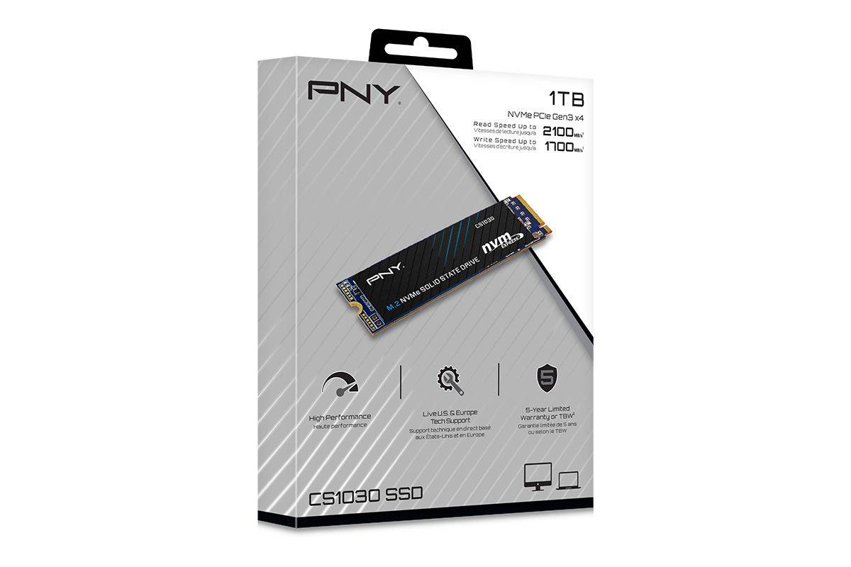 SSD 250GB PNY M.2 PCI-E NVMe Gen3 CS1030 (winkelprijs)-1