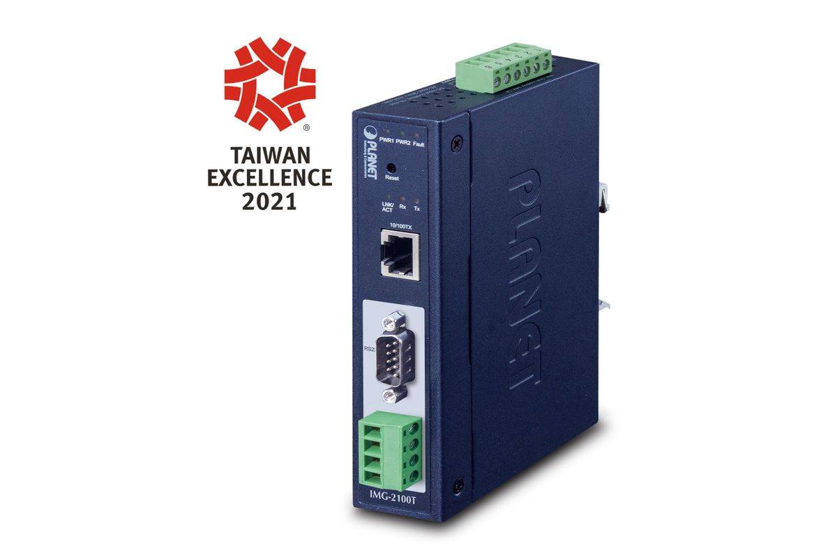 PLANET Industrial 1-poorts RS232/422/485 Modbus Gateway-0
