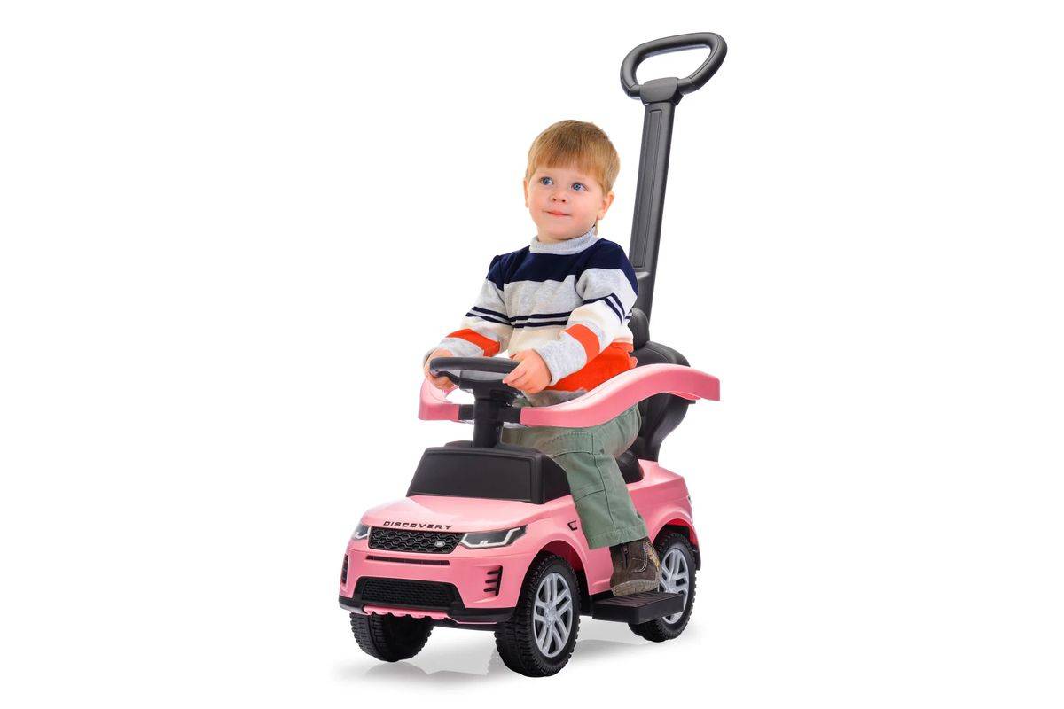 Jamara Land Rover Discovery 3-in-1 rijdend model, roze-1