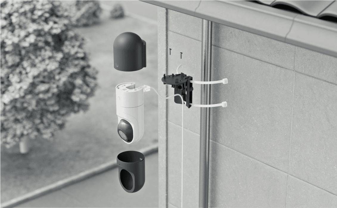 Ubiquiti wand-/paalhouder, polycarbonaat/rubber, IPX4, 3-pack-2