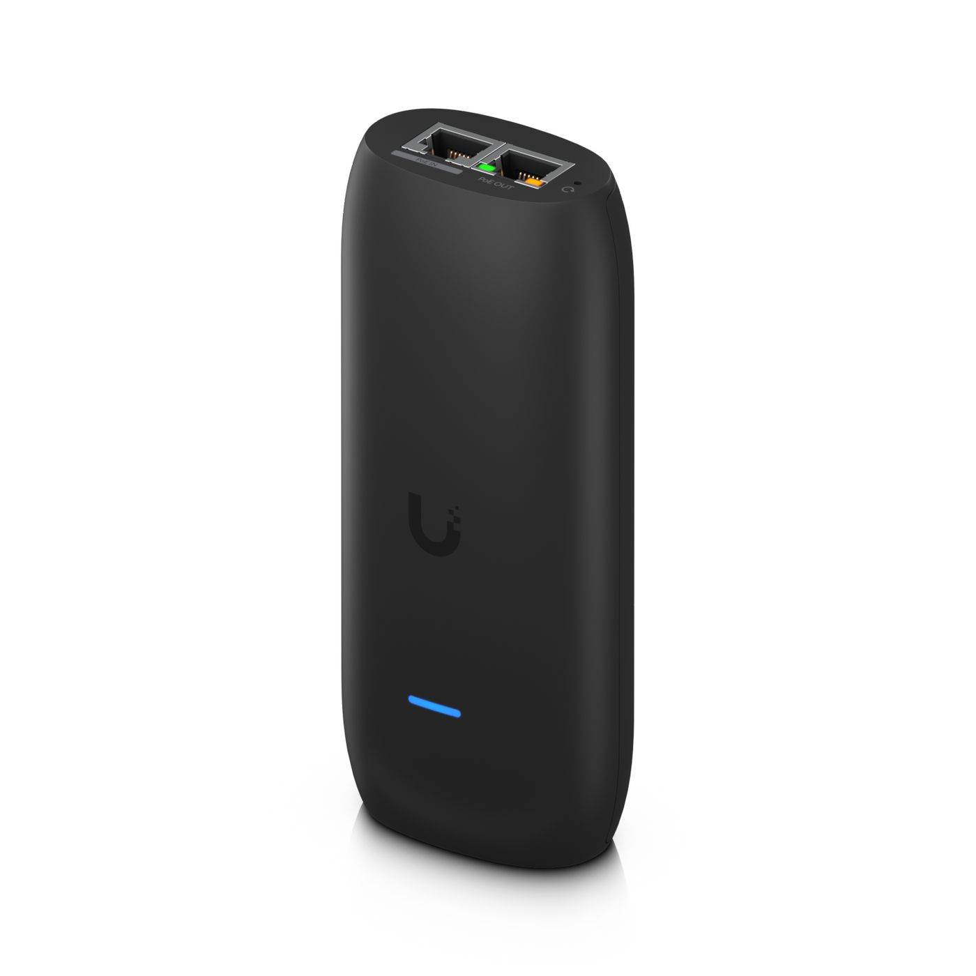 Ubiquiti AI-versterker, detectie, oorsprong, herkenning, PoE++/PoE+ ingang, PoE+/PoE uitgang, polycarbonaat, zwart-2