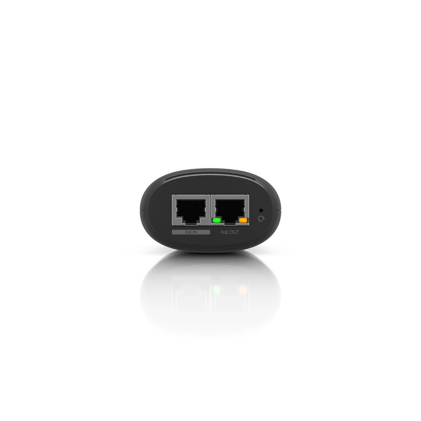 Symboolafbeelding voor Ubiquiti AI-versterker, detectie, oorsprong, herkenning, PoE++/PoE+ ingang, PoE+/PoE uitgang, polycarbonaat, zwart