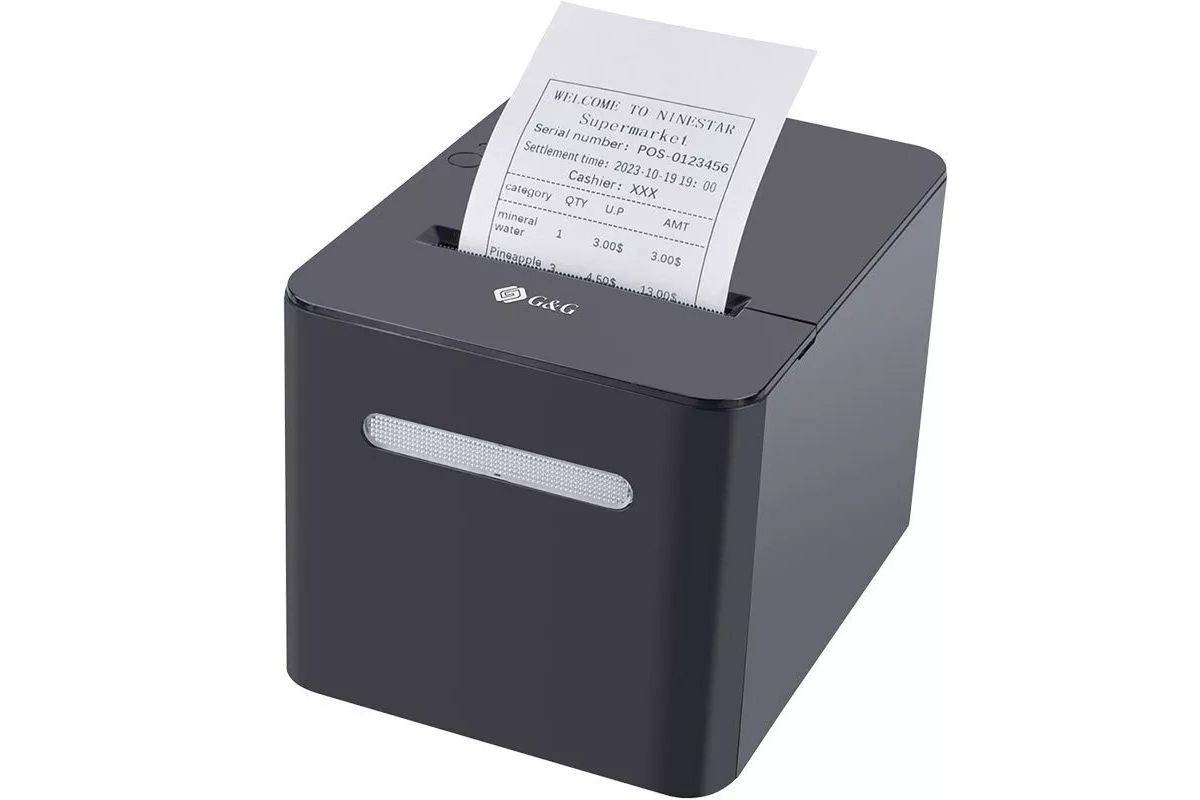 G&G bonprinter GG-TD80, rollen van 80 mm of 57 mm breed.-0