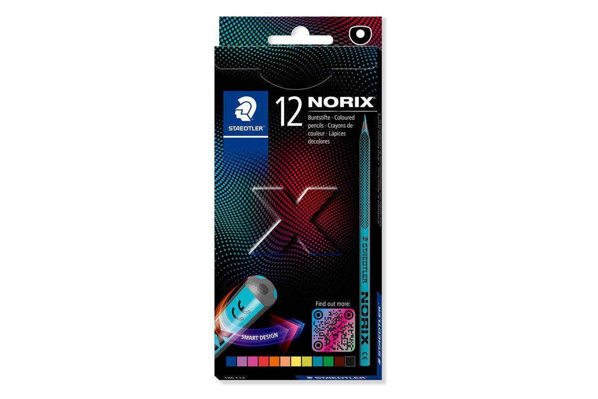 Kleurpotlood Staedtler Norix set à 12 kleuren-0