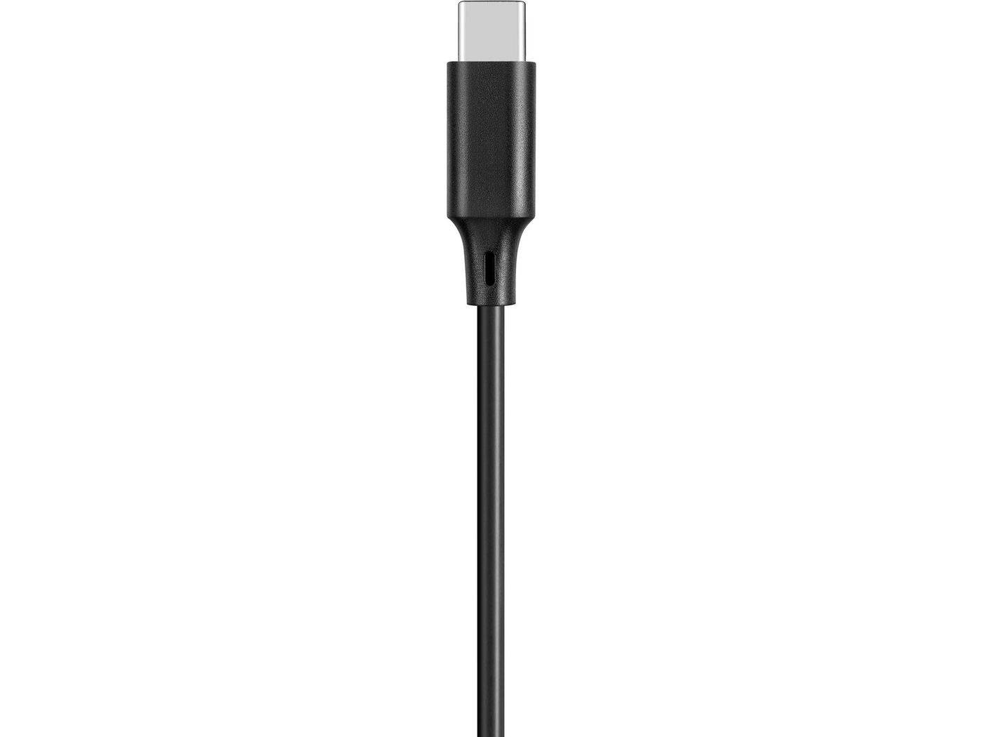 Sandberg USB-C Chat Headset wordt aangesloten op een USB-Cpoort van uw computer.-3