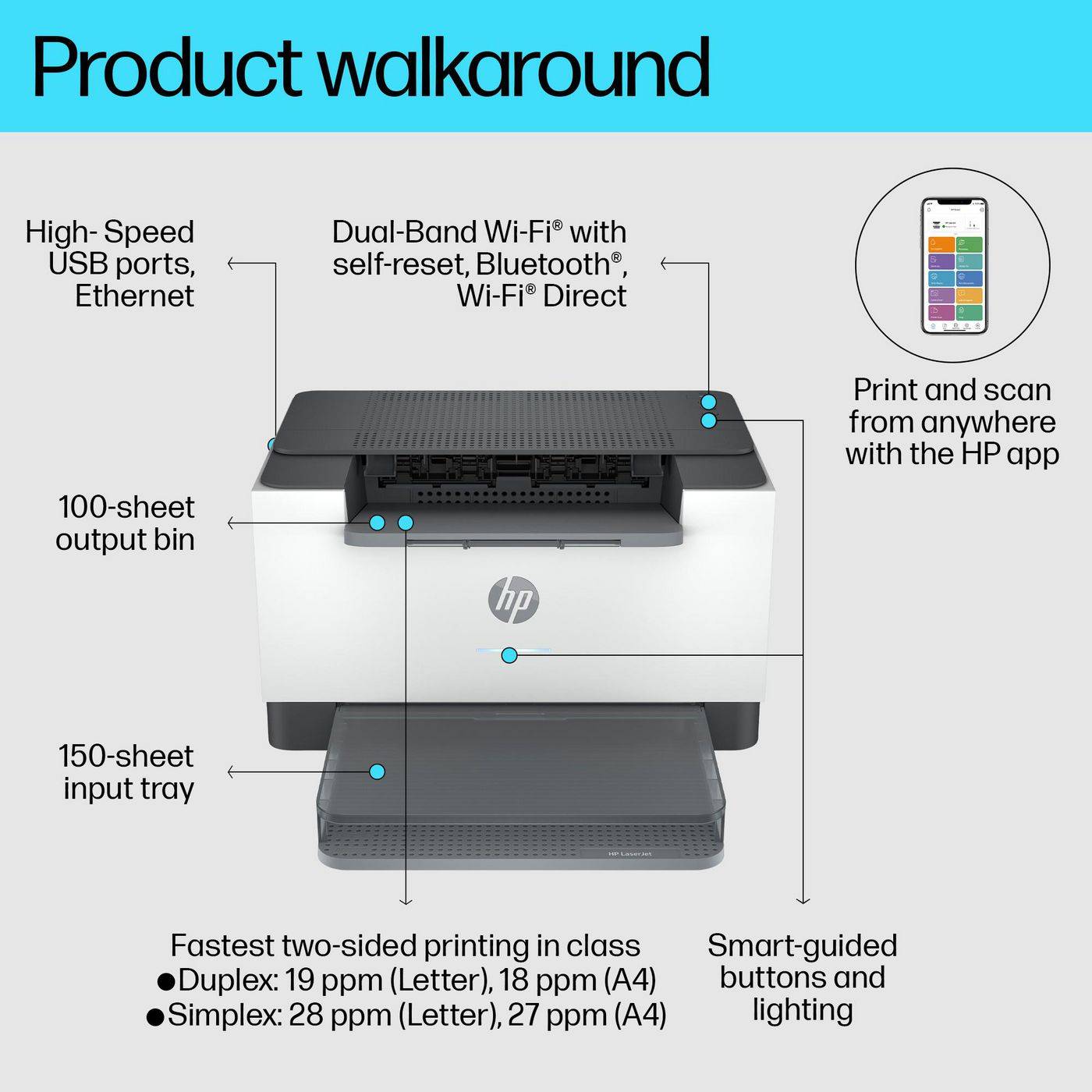 HP LaserJet M207dw printer-2