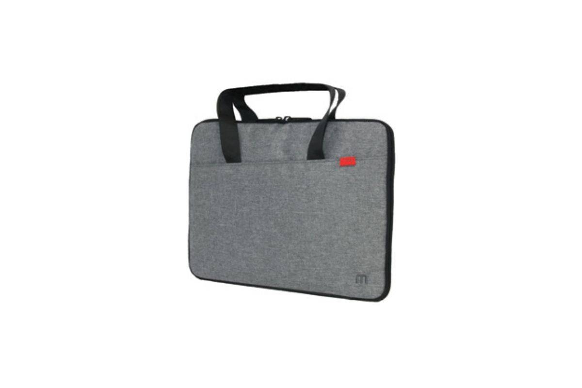 Mobilis Trendy Sleeve 35,6 cm (14") Opbergmap/sleeve Zwart, Grijs-0