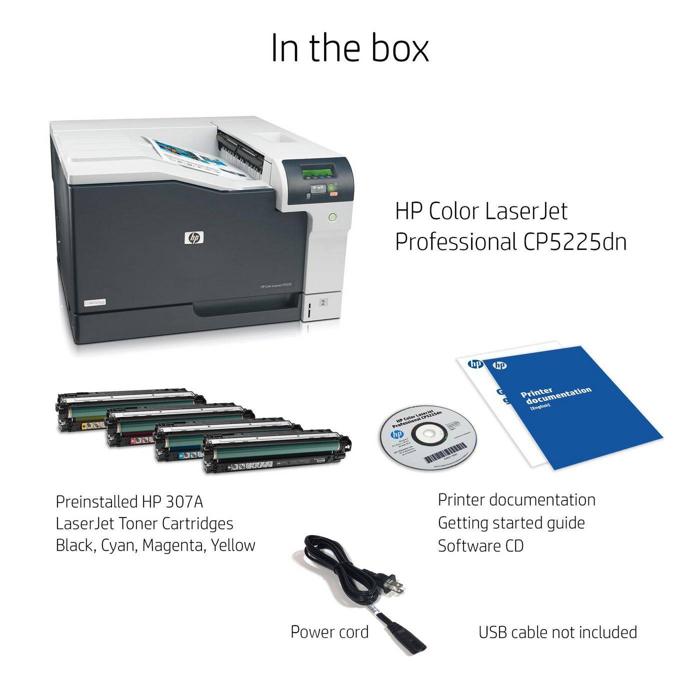 HP Color LaserJet Professional CP5225dn printer-2