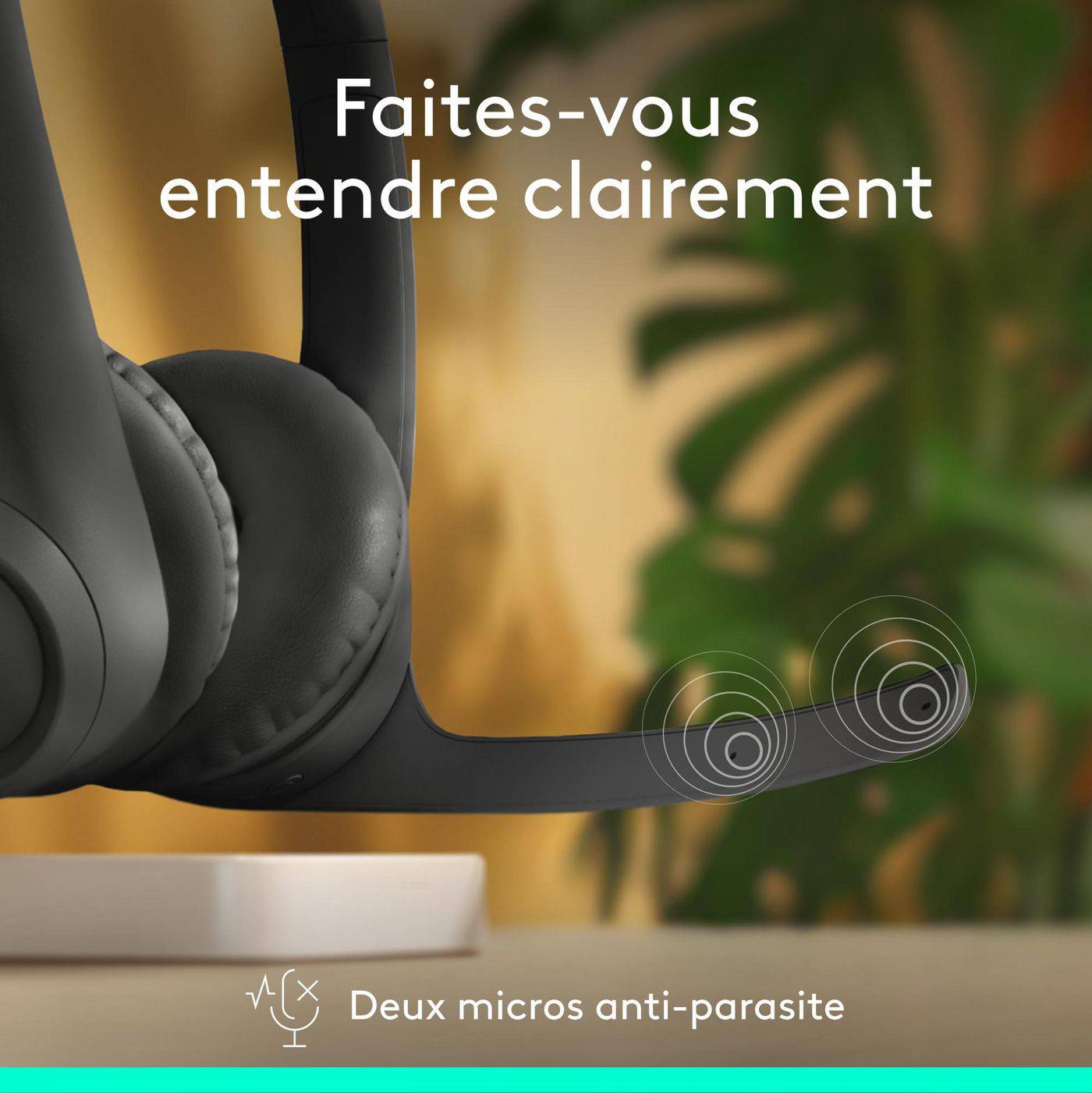 Symboolafbeelding voor Headset - Draadloos - Logitech - Zone 300 - Zwart
