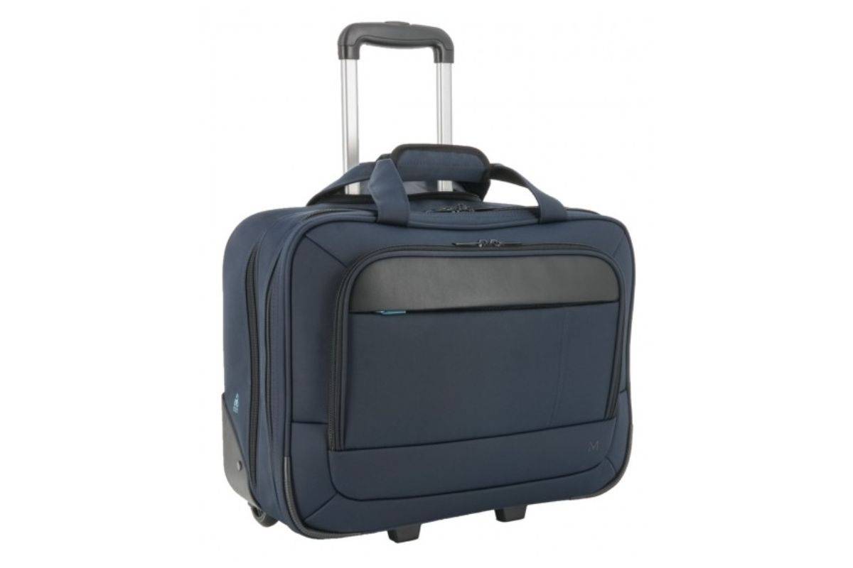 Mobilis 005044 hand- & schoudertassen nylon, polyester zwart, blauw, marineblauw unisex trolleytassen-0