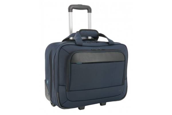 Mobilis 005044 hand- & schoudertassen nylon, polyester zwart, blauw, marineblauw unisex trolleytassen