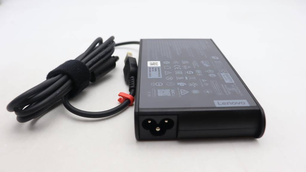 Symboolafbeelding voor Lenovo 170W slanke AC-adapter voor Lenovo ThinkPad-laptops, 20V uitgang, 8,5A stroomsterkte, gele slanke stekker.