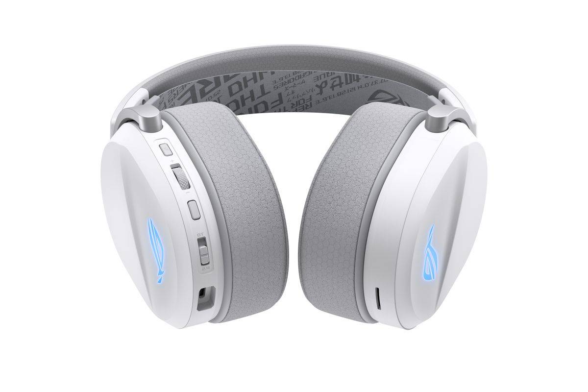 ASUS ROG Pelta Headset Bedraad en draadloos Hoofdband Gaming USB Type-C Bluetooth Wit-2