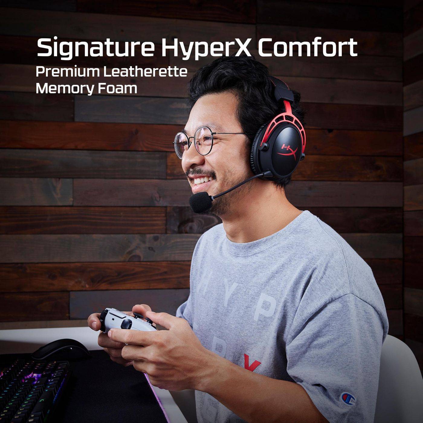 Symboolafbeelding voor HyperX Cloud Alpha Headset zwart-rood, bedraad