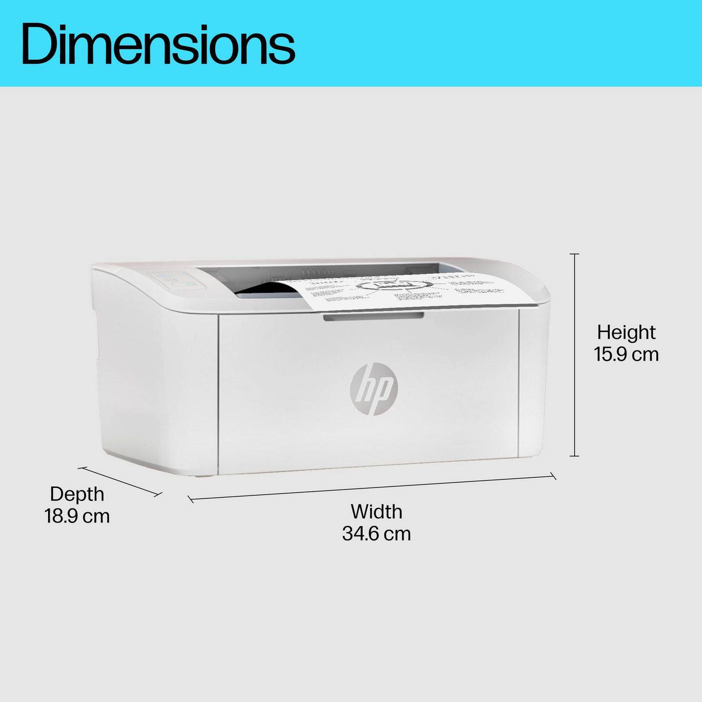 Laserjet M110W printer, zwart-4