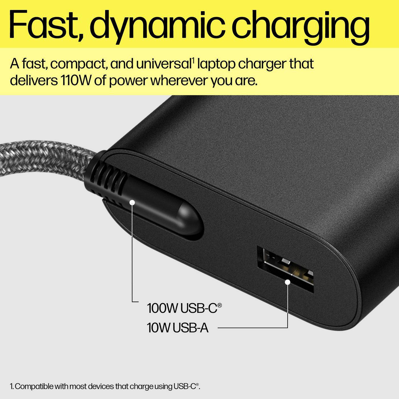 Symboolafbeelding voor HP 110W USB-C laptoplader