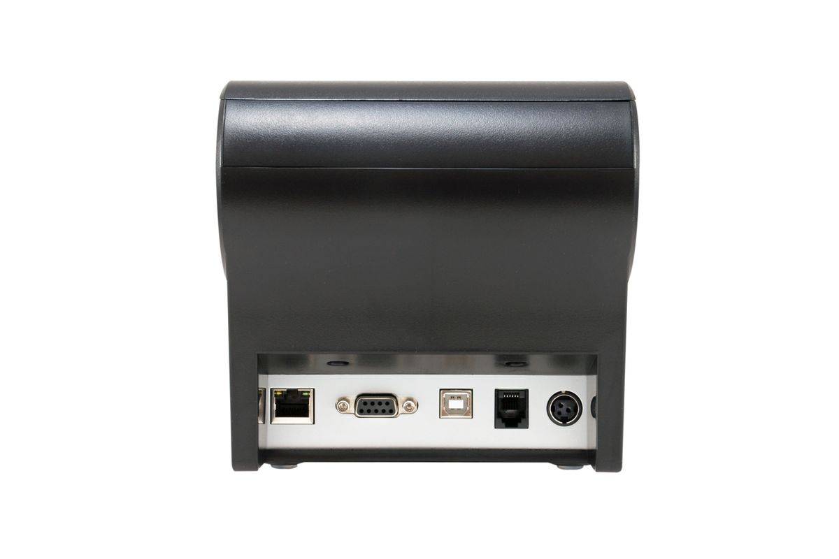 Equip Uitrusting voor 58/80mm thermische POS-bonprinter met automatische snijder, USB/Ethernet/Seriële/Kaslade-aansluiti-2