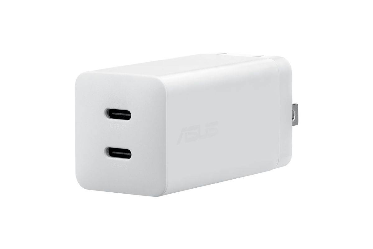 ASUS 100 Watt voeding - AC65-05 - GaN met EU-stekker - 2x USB-C-0