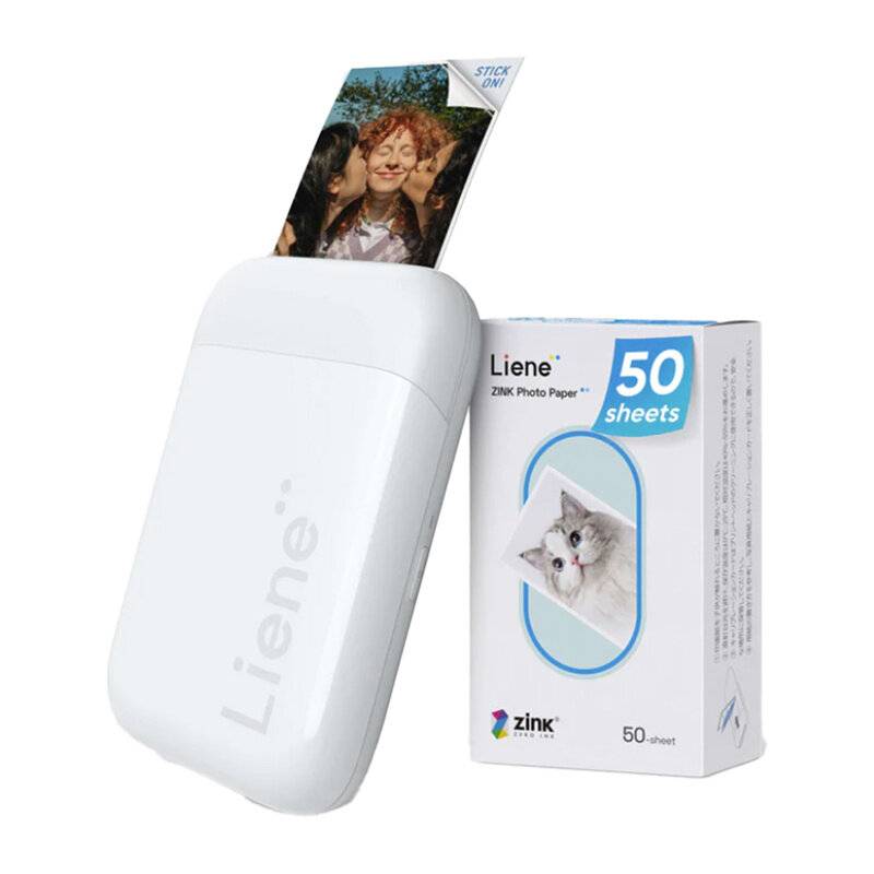 Symboolafbeelding voor Liene - KW001-65022 - Liene Pearl 2x3" draagbare Fotodrucker (wit)