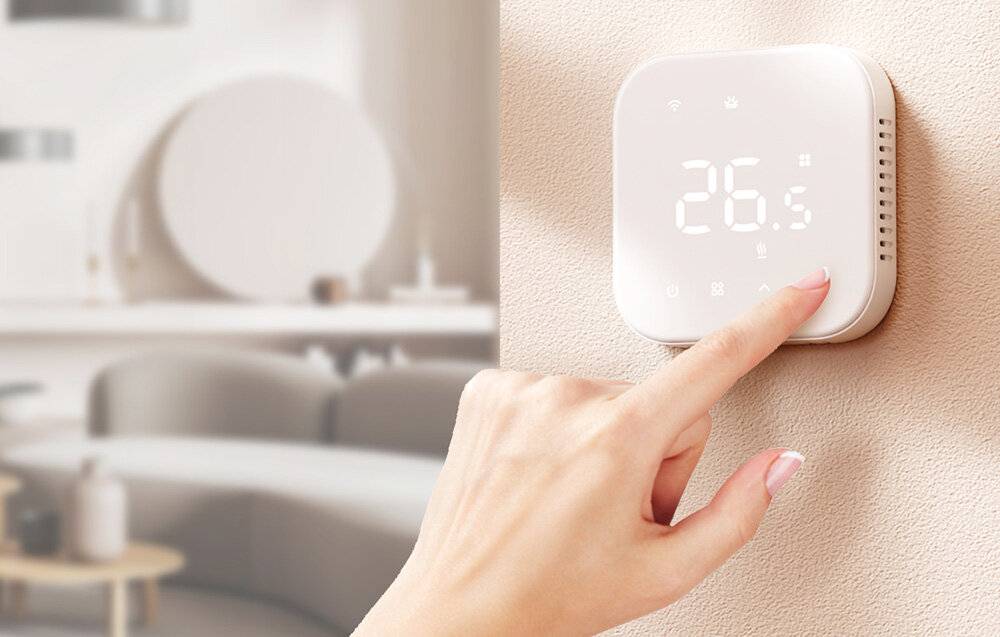 Bekroonde afbeelding voor Meross - MTS215MA-EU - Intelligente WIFI-Thermostat Meross MTS215MA(EU) (Matter)