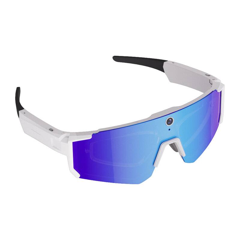 Symboolafbeelding voor Colmi - V06 White/blue - Sportbrille Colmi V06 AI Wit (met blauen Glazen)