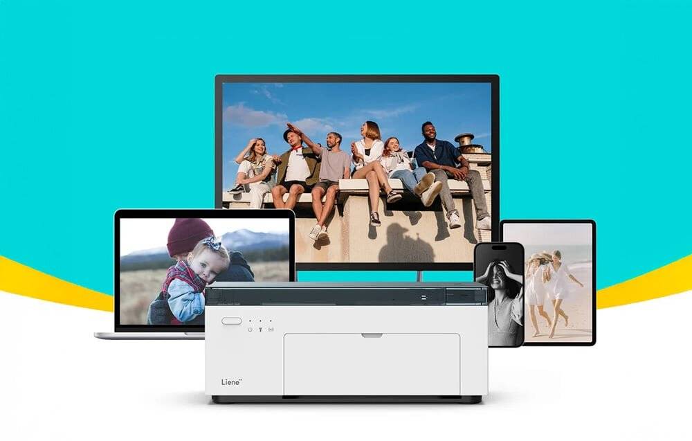 Symboolafbeelding voor Liene - FN002-65016 - Liene Amber M100 4x6" draagbare Fotodrucker