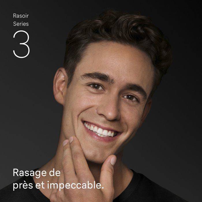 BRAUN Series 3 Elektrisch Scheerapparaat - Zwart - 30 minuten accuduur - 5 minuten snelladen 30-minute 5-minute-2