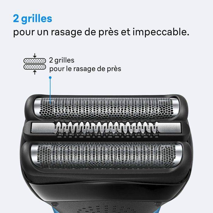 BRAUN Series 3 Elektrisch Scheerapparaat - Zwart - 30 minuten accuduur - 5 minuten snelladen 30-minute 5-minute-3