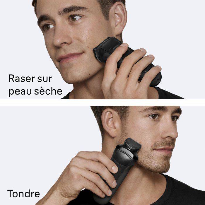 BRAUN Series 3 Elektrisch Scheerapparaat - Zwart - 30 minuten accuduur - 5 minuten snelladen 30-minute 5-minute-4