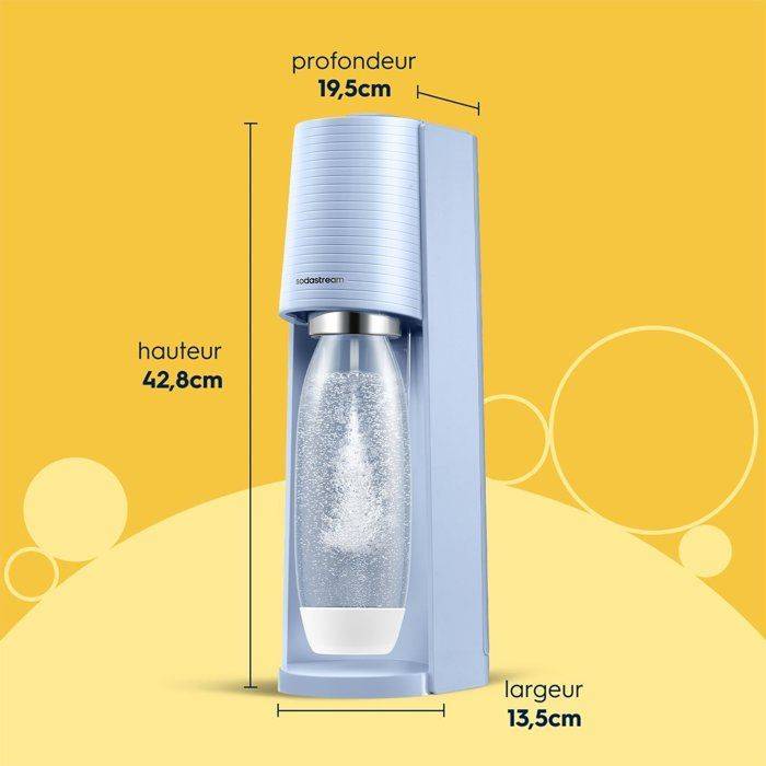 SODASTREAM Soda Maker - TERRA Blauw - 1 Vaatwasserbestendige Fles - 1 x 60 L Gas Navulling-2